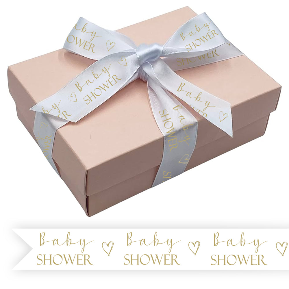Bebe Ribbon Baby Shower Pre Printed Ribbon Light Blue 25mm | Party Decorations ...
