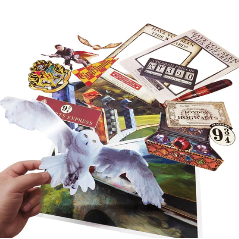 Official Harry Potter Card Cutouts Room Decoration Kit - Pack of 15