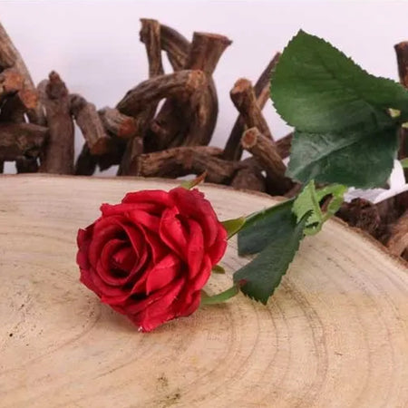 Artificial Red Rose - 40cm - Each