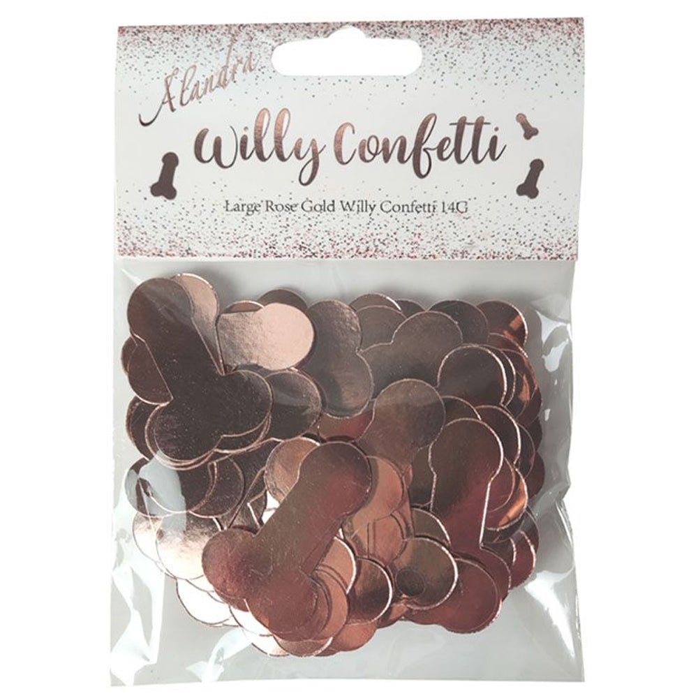 Rose Gold Penis Confetti - 14g