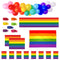 Rainbow Pride Flag Decoration Party Pack