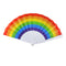 Rainbow Folding Fan - 23cm