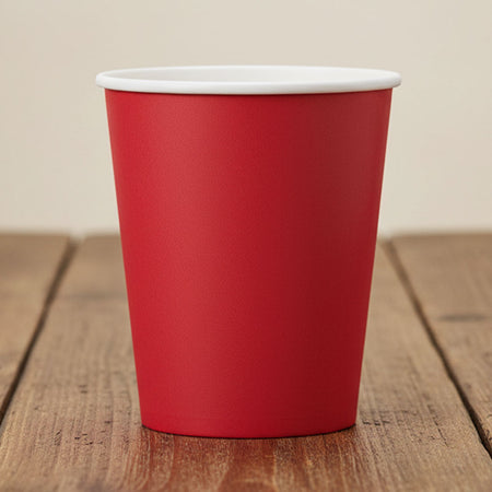 Red Paper Cups - 266ml - Each