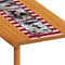 Personalised Red and Pink Multi Photo Table Runner - 120cm x 30cm