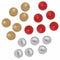 Christmas Chocolate Balls - Red, Gold & Silver Assorted - Pack of 100