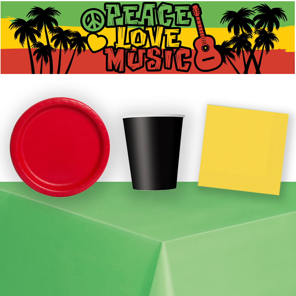 Reggae Party Plates at Helen Porter blog