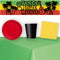 Reggae Party Tableware Pack of 8 With FREE Banner!