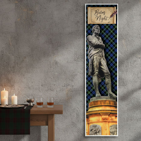 Burns Night Robert Burns Portrait Wall Banner Decoration - 1.2m
