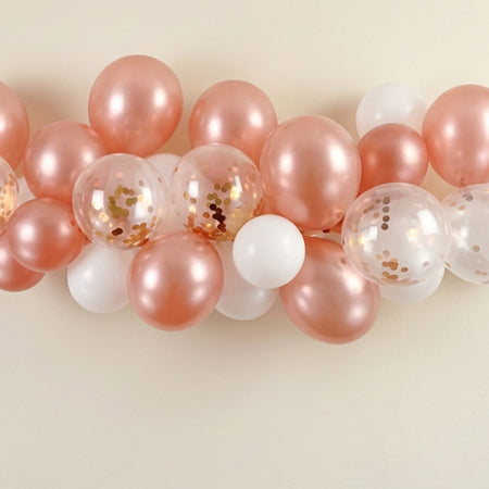 Rose Gold Balloon Arch DIY Kit - 2.5m