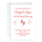 Ruby 40th Anniversary Personalised Invitations - Pack of 16