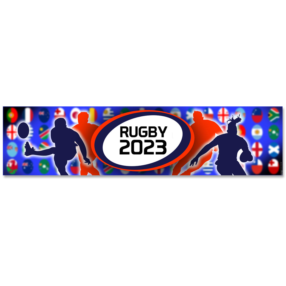 World Rugby 2023 Banner Decoration - 1.2m