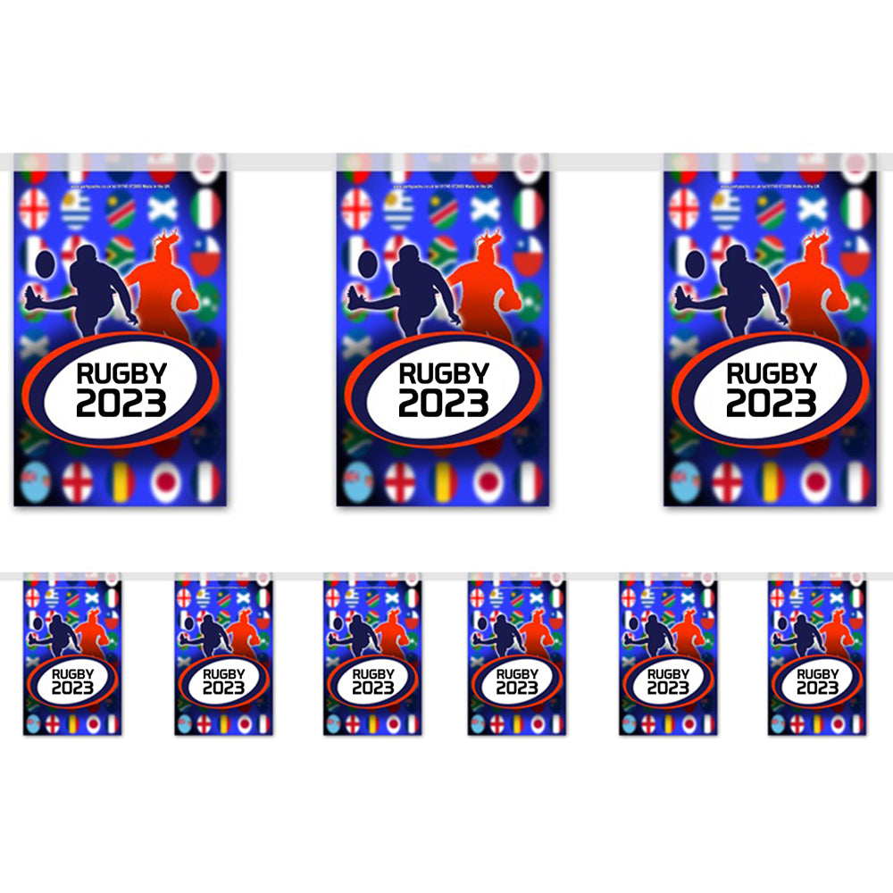 Rugby World Cup 2023 Flag Interior Bunting - 2.4m