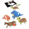 Sealife Glow In The Dark Scratch Art 3D Puzzle - 4 Designs - Each