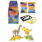 Dinosaur Glow In The Dark Scratch Art 3D Puzzle - 4 Designs - Each