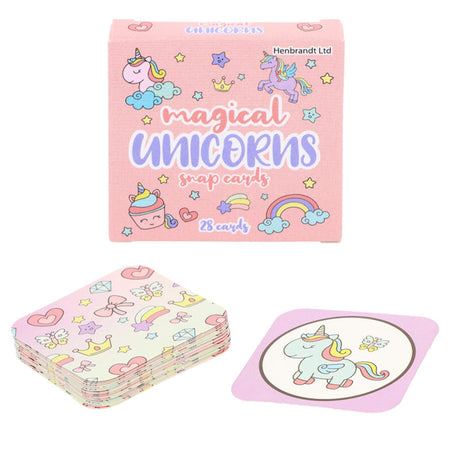 Unicorn Mini Snap Card Game - 5cm