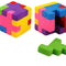 Puzzle Eraser Cube - Assorrted Colours - Each