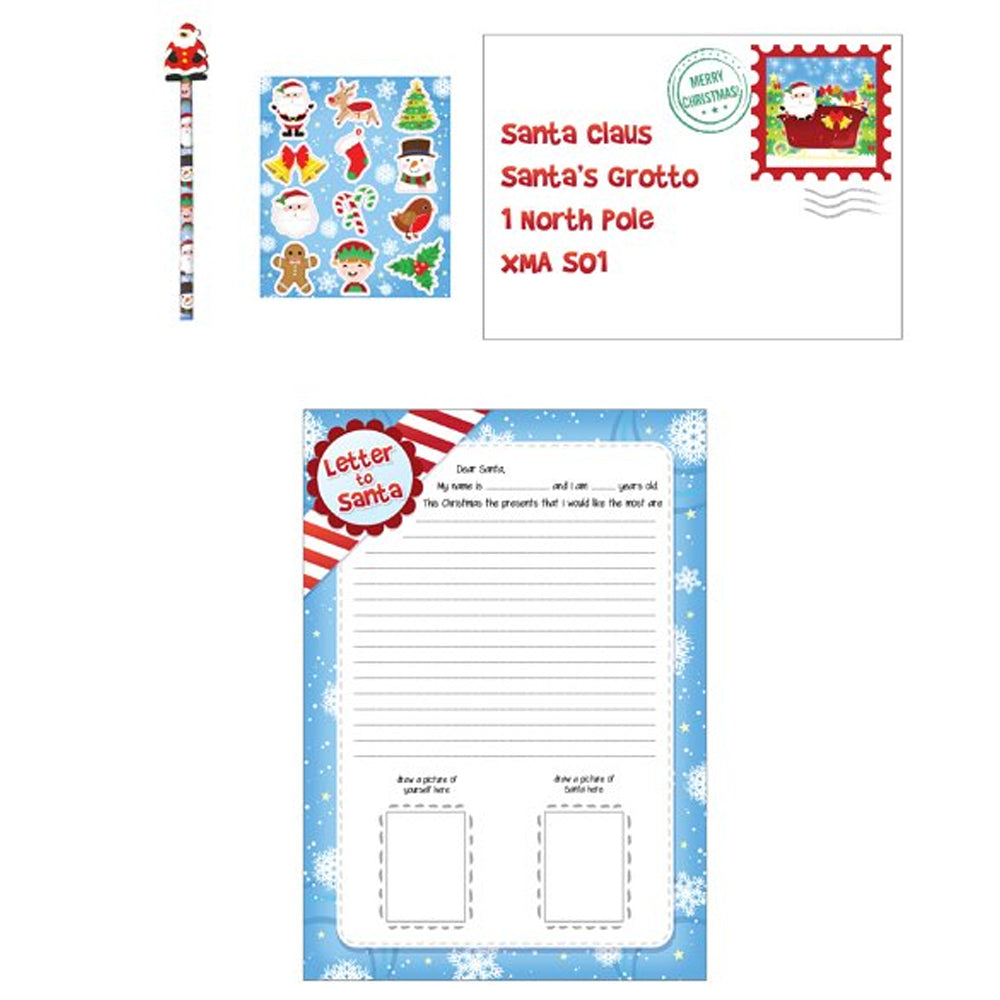 Christmas Letter to Santa Writing Kit