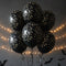 Halloween Black and Gold Bats Latex Balloons - 11
