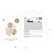 Happy Birthday Latex Balloons - Beige Neutral Mix - 11