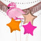 Inflated Tropical Flamingo Balloon Bundle in a Box