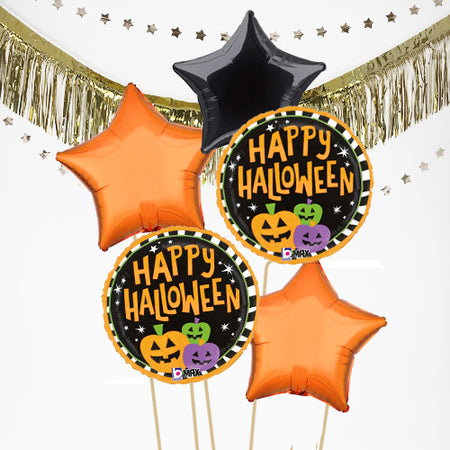 Inflated Halloween Balloon Bundle in a Box