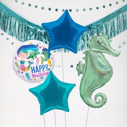Inflated Under The Sea Balloon Bundle in a Box