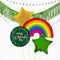 Inflated St Patrick's Day Rainbow Balloon Bundle in a Box
