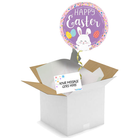 Send a Balloon - Easter Helium Inflated Balloon - 18