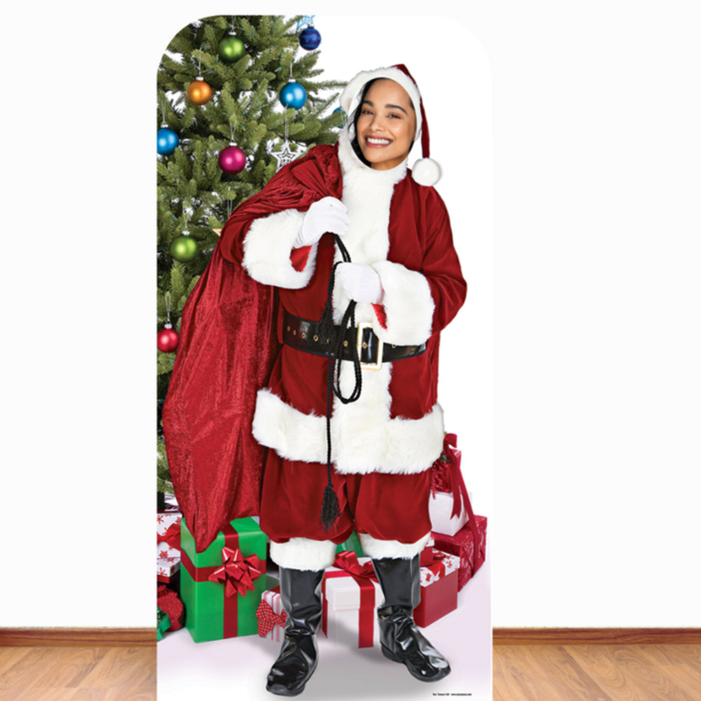 Santa Christmas Stand-In Photo Prop Decoration - 1.86m
