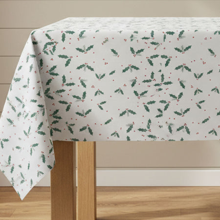 Jolly Holly Paper Tablecovers - 90cm - Pack of 25