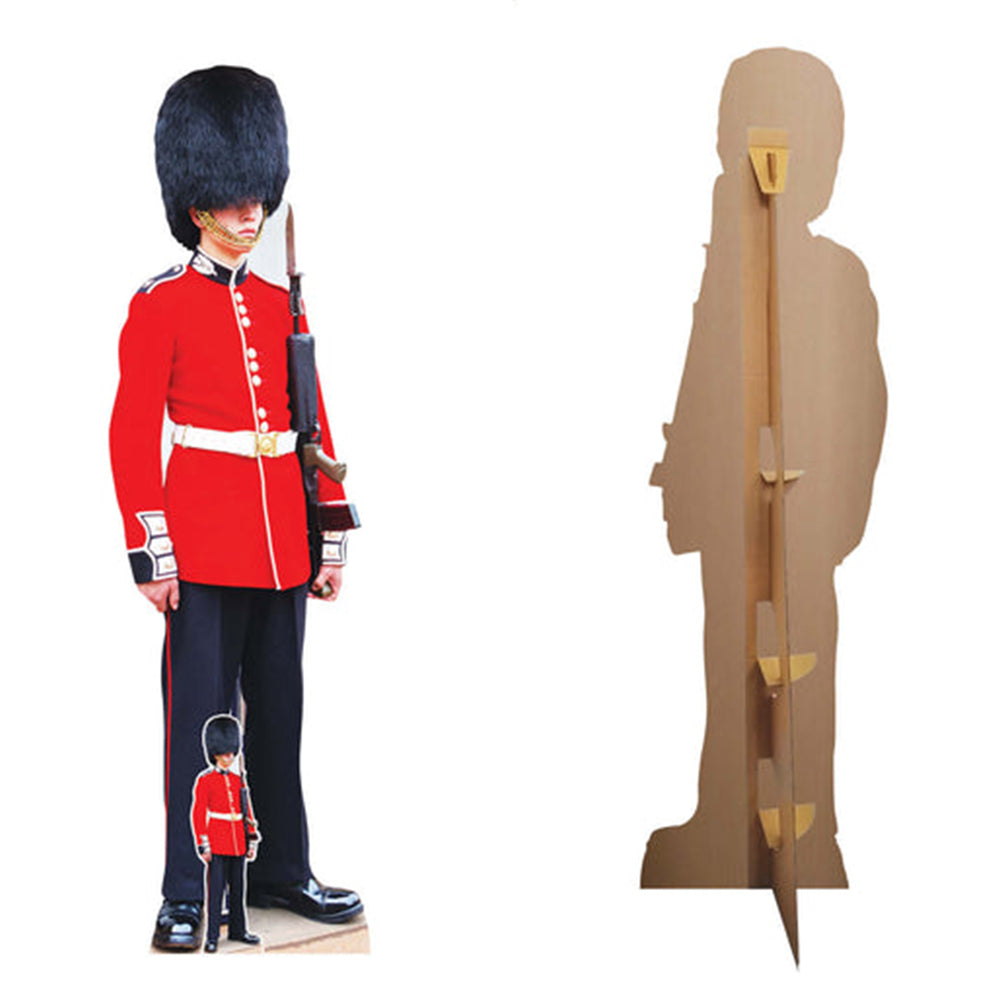 Buckingham Palace Guard Lifesize Carboard Cutout with Mini Cutout - 1.97m x 57cm