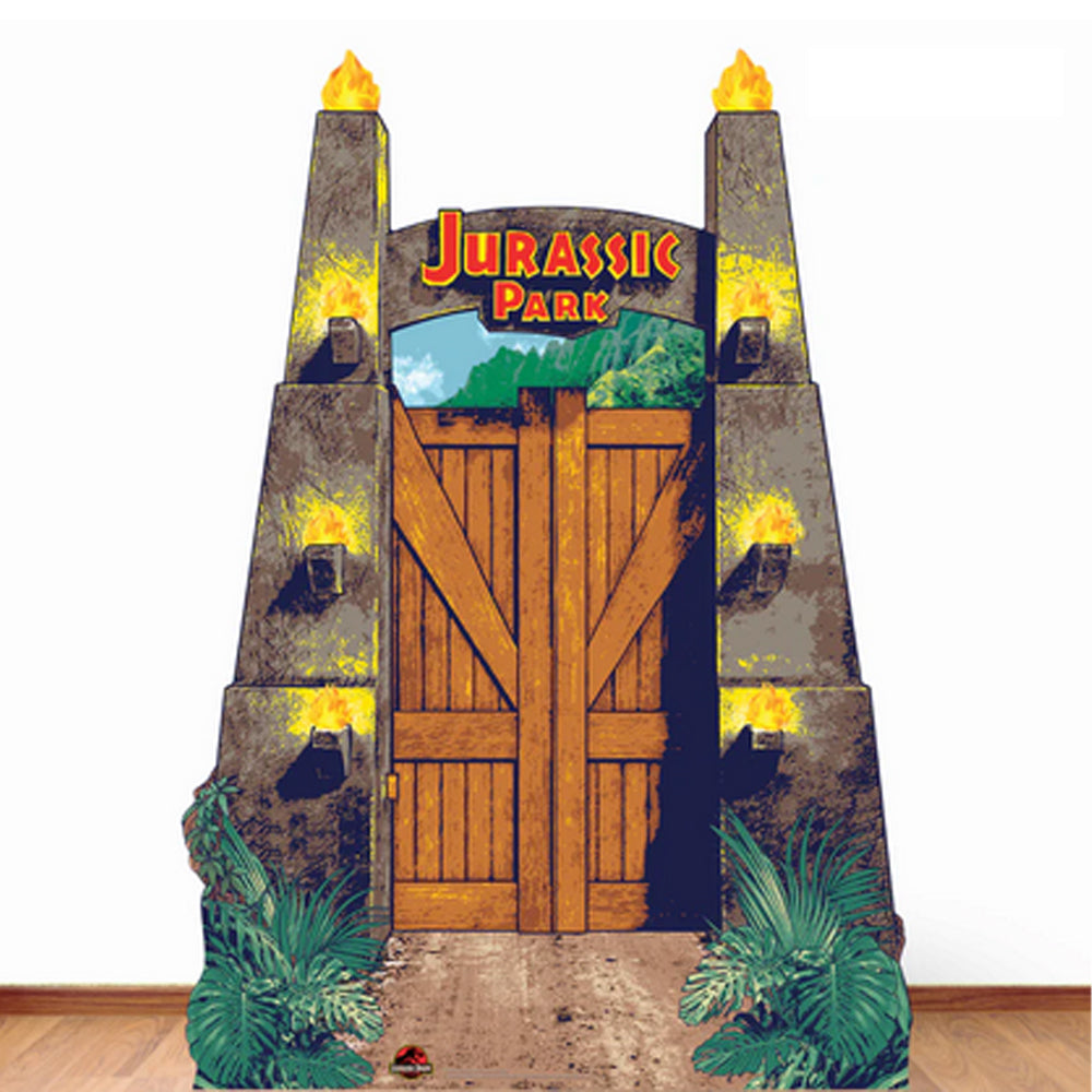 Jurassic Park Entrance Sign Cardboard Cutout - 1.31cm