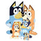 Bluey Heeler Family Lifesize Carboard Cutout - 117cm