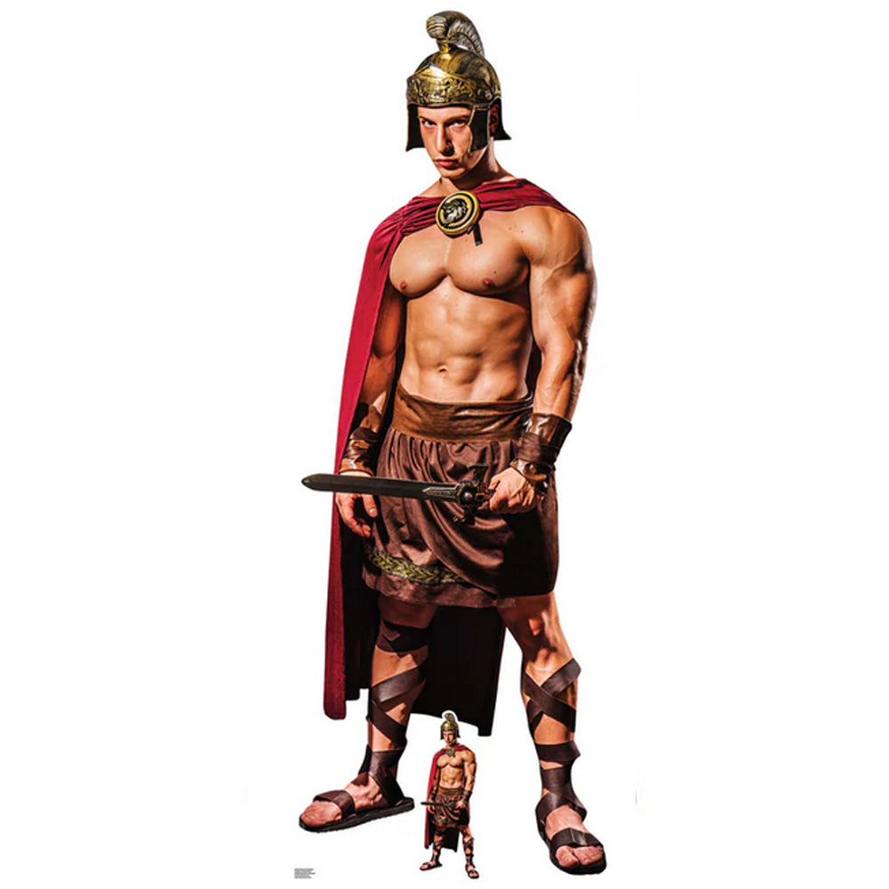 Roman Gladiator Lifesize Cardboard Cutout - 1.86m