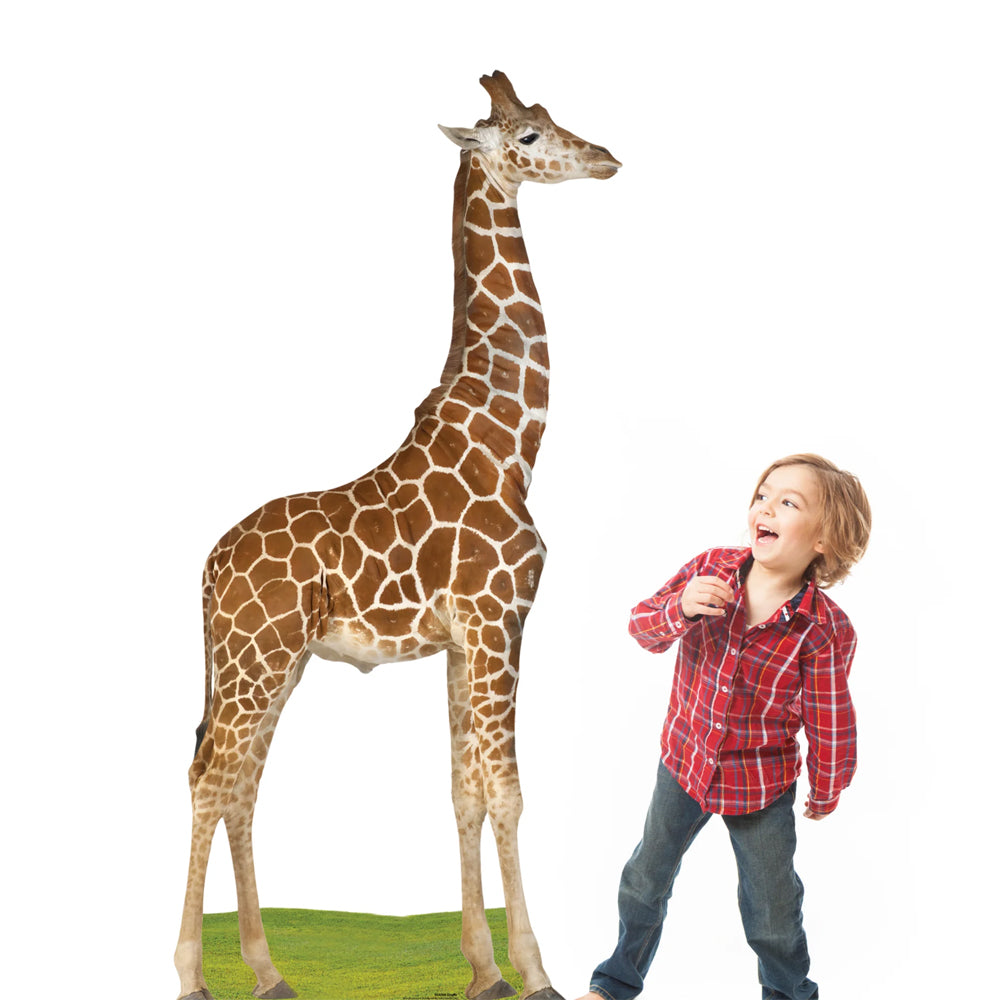 Giraffe Cardboard Cutout - 1.96m