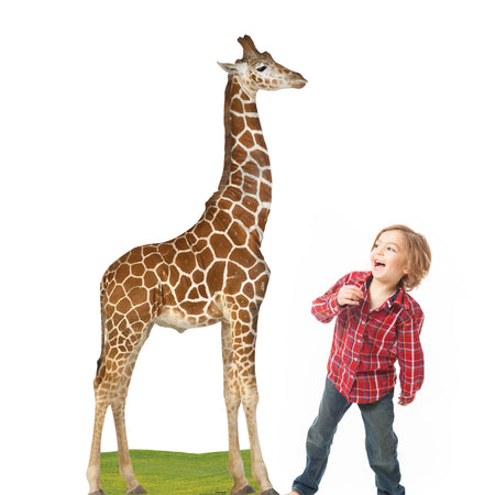 Giraffe Cardboard Cutout - 1.96m