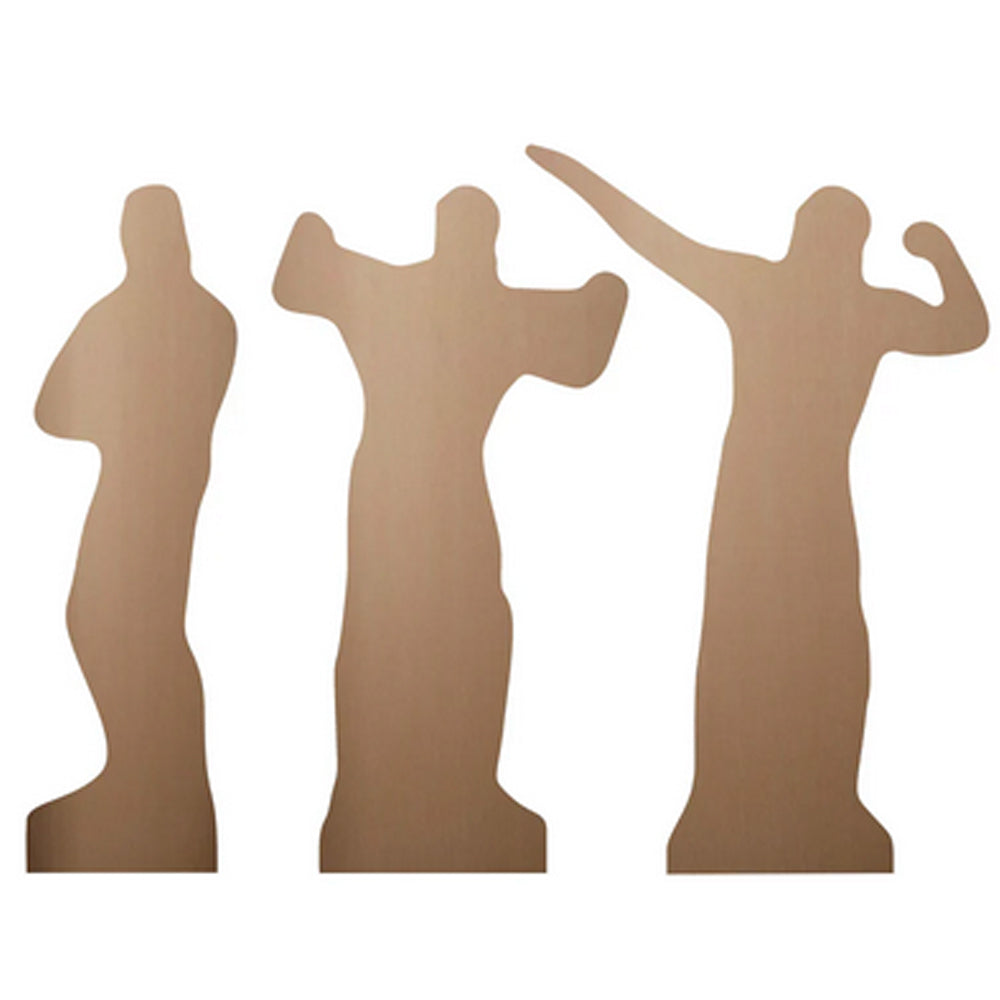 Mini Hulk Hogan Desktop Card Cutout Decorations - Pack of 3 - 30cm