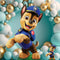 Paw Patrol Chase Police Puppy Cardboard Cutout - 1.33m