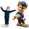 Paw Patrol Chase Police Puppy Cardboard Cutout - 1.33m