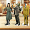Mini Beetlejuice Characters Desktop Card Cutout Decorations - Pack of 3 - 30cm