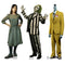 Mini Beetlejuice Characters Desktop Card Cutout Decorations - Pack of 3 - 30cm