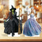Mini Wicked For Good Glinda and Elphaba Desktop Card Cutout Decorations - Pack of 2 - 32cm