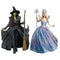 Mini Wicked For Good Glinda and Elphaba Desktop Card Cutout Decorations - Pack of 2 - 32cm