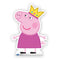 Peppa Pig Crown Cardboard Cut Out - 90cm
