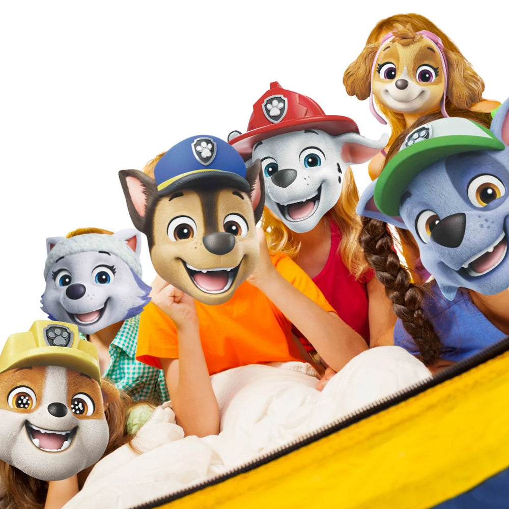 Paw Patrol Card Masks - Pack of 6