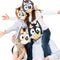 Bluey Family Characters Card Masks - Pack of 6