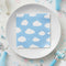 Blue Cloud Napkins - 33cm - Pack of 20