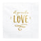 All You Need is Love Paper Napkins - 33cm - Pack of 20