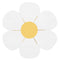 Daisy Shaped Paper Napkins - 16cm - Pack of 12