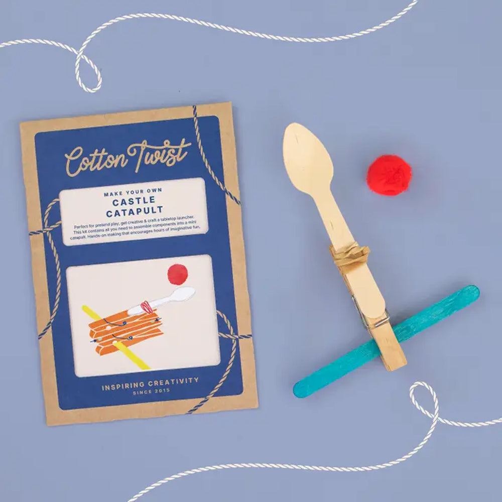 Make Your Own Castle Catapult- Plastic Free